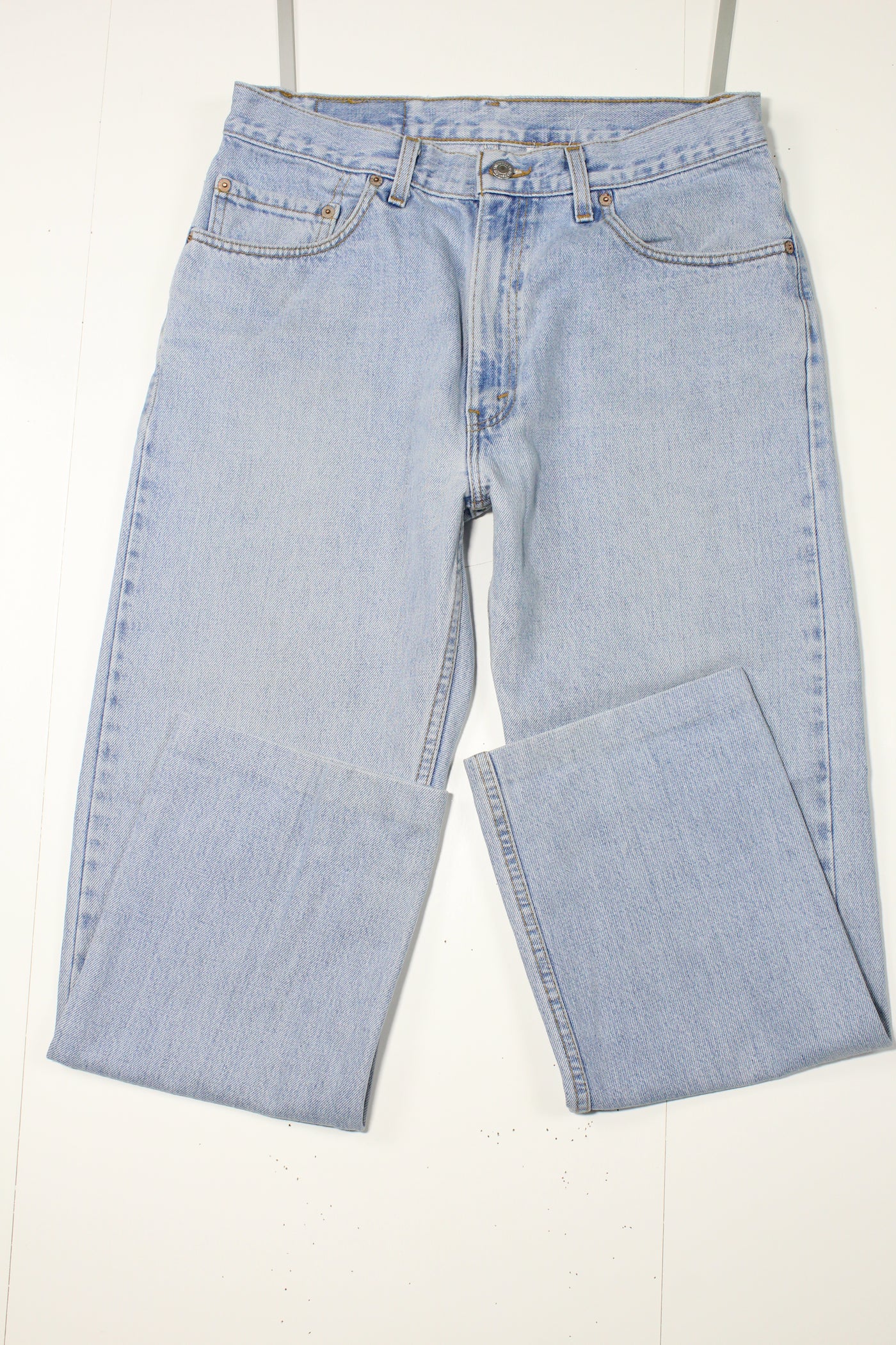 Levi's 505 Relaxed Fit Denim Made In USA W34 L32 Vintage
