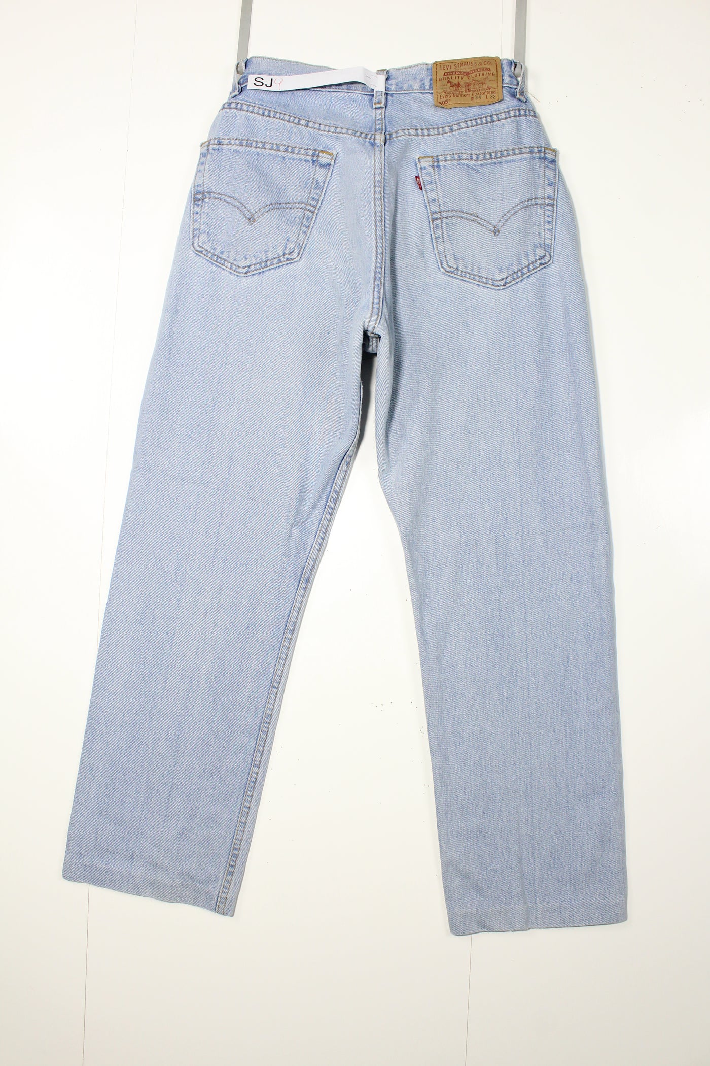 Levi's 505 Relaxed Fit Denim Made In USA W34 L32 Vintage