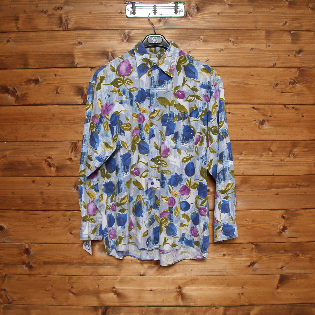 Kenzo Homme Camicia Vintage Multicolore Taglia XL Uomo