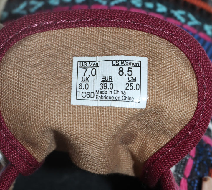Vans Authentic California Italian Weave Multicolor Astratta Eur 39 Unisex