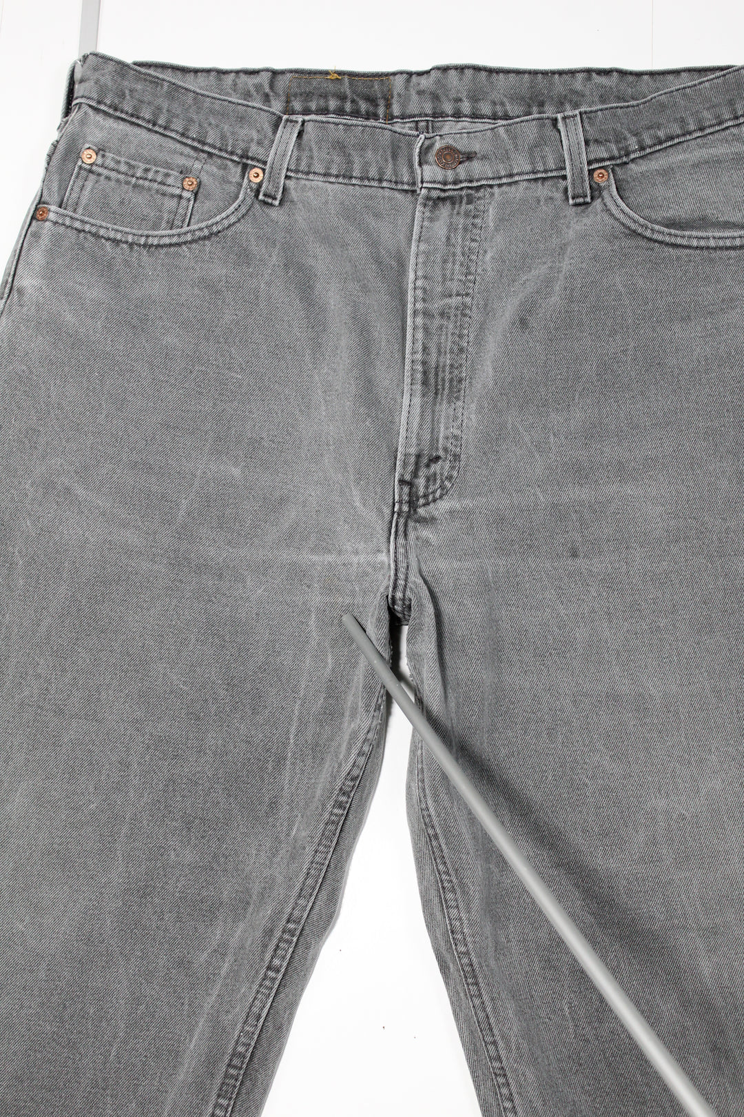 Levi's 550 Relaxed Fit Denim Made In USA W42 L30 Vintage