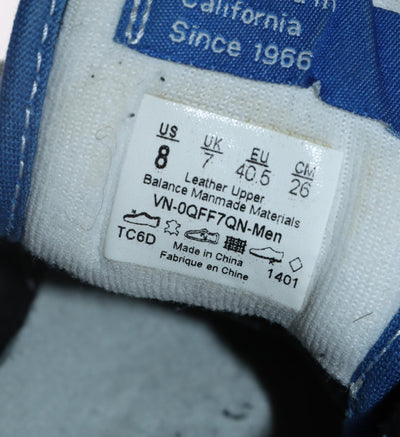 Vans Rowan Pro Basse Blu Eur 40.5 Uomo