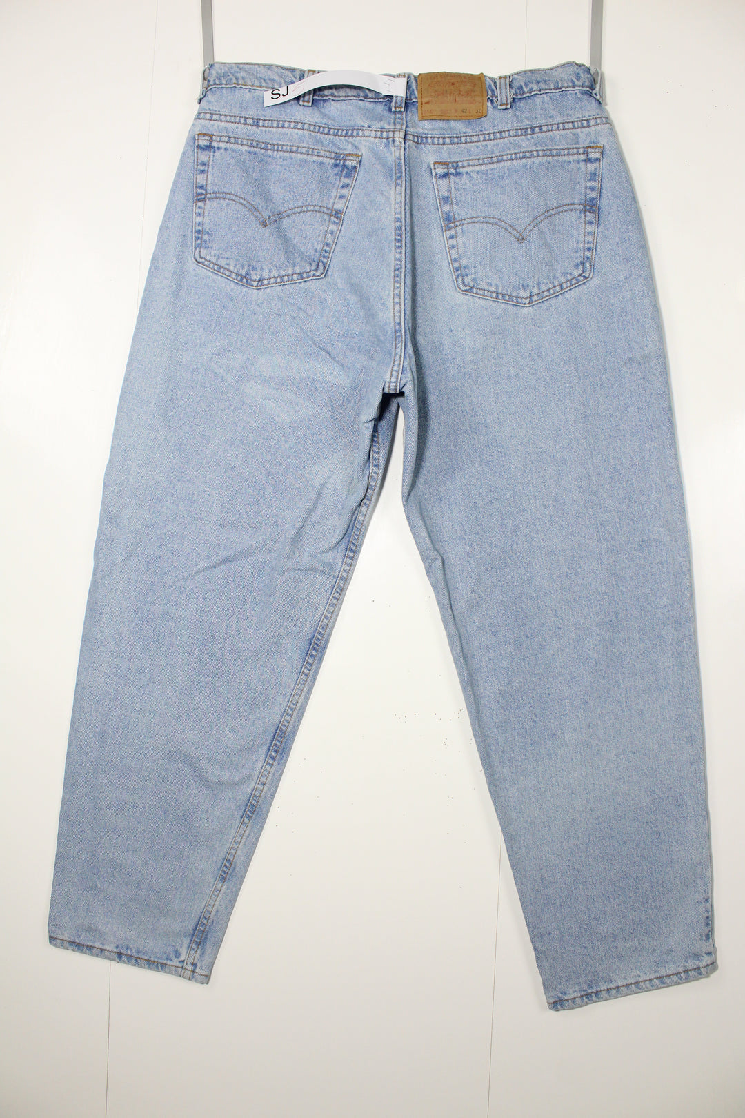 Levi's 550 Relaxed Fit Denim Made In USA W42 L30 Vintage