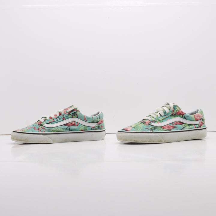 Vans Vandoren Old Skool Basse Turchese Fenicotteri Eur 41 Unisex