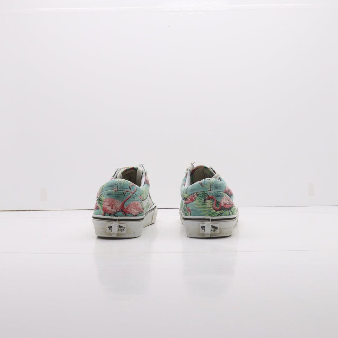 Vans Vandoren Old Skool Basse Turchese Fenicotteri Eur 41 Unisex