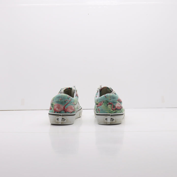 Vans Vandoren Old Skool Basse Turchese Fenicotteri Eur 41 Unisex