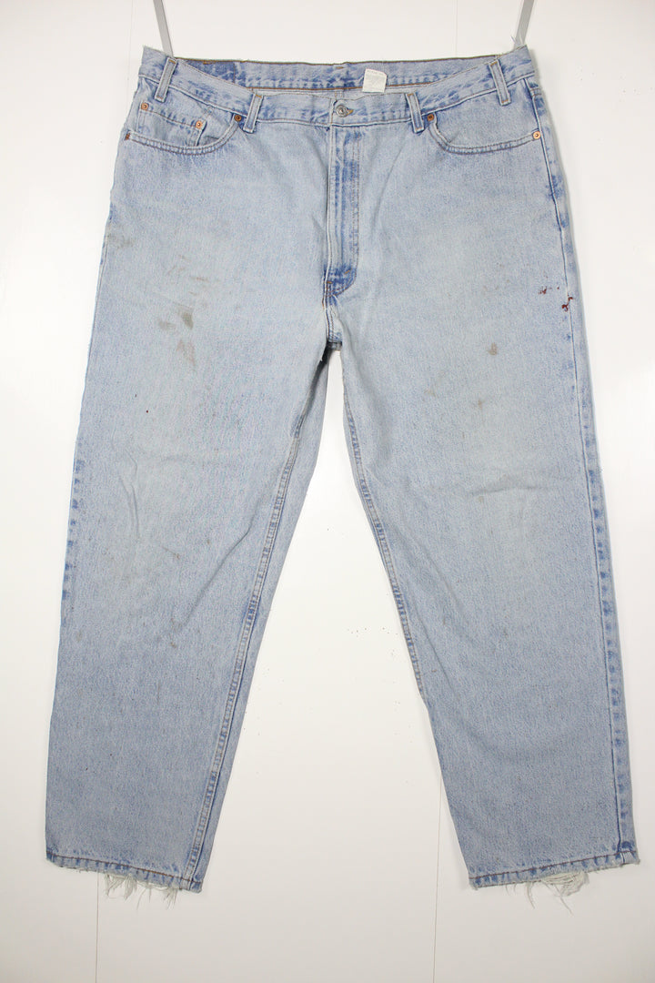 Levi's 550 Relaxed Fit Denim Made In USA W46 L30 Vintage