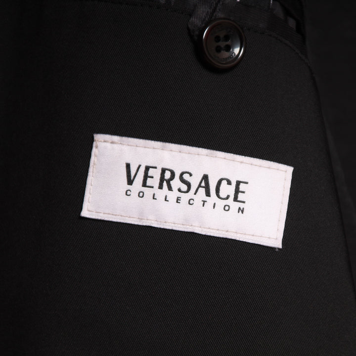 Versace Giacca Nera Taglia 48 Unisex