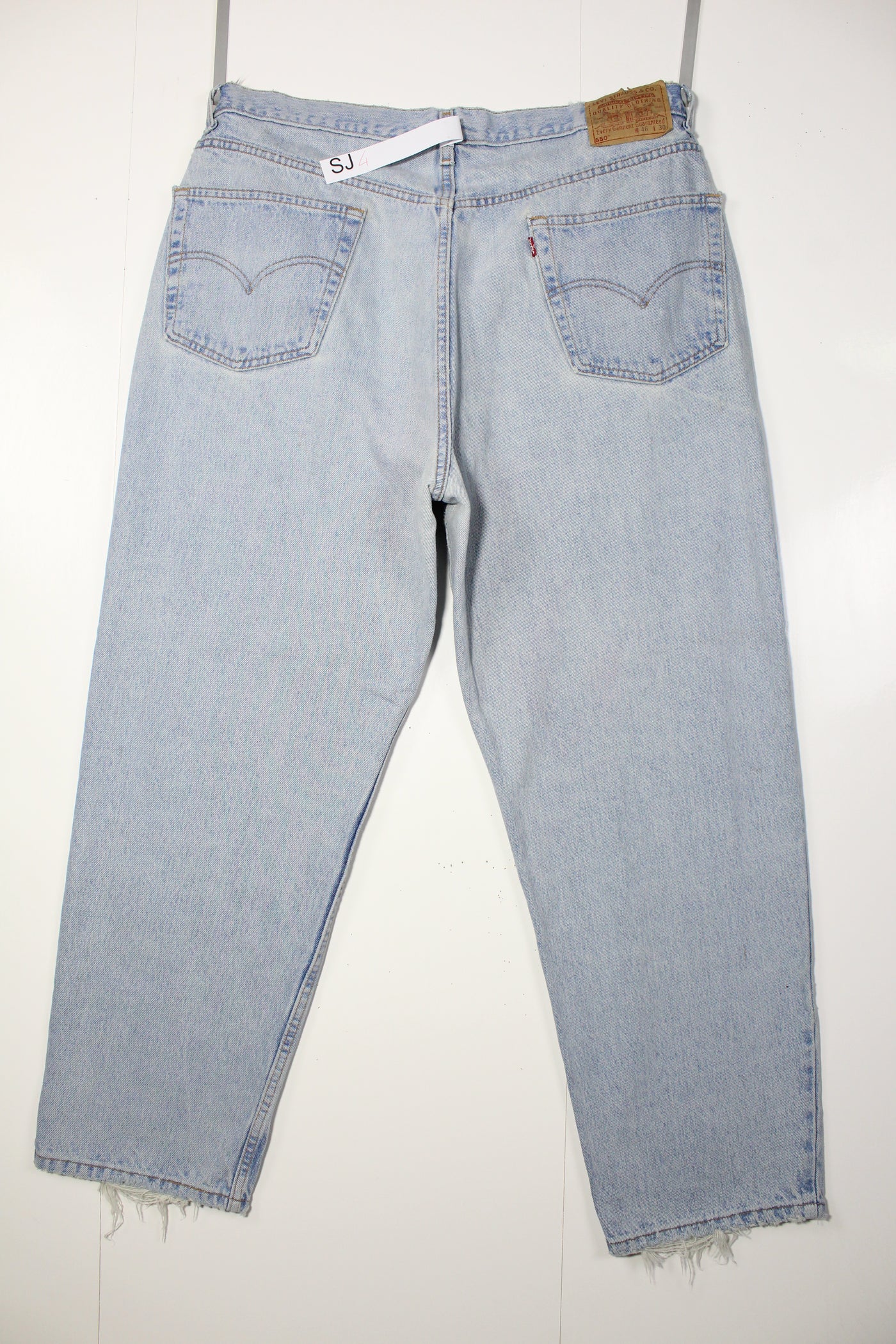 Levi's 550 Relaxed Fit Denim Made In USA W46 L30 Vintage