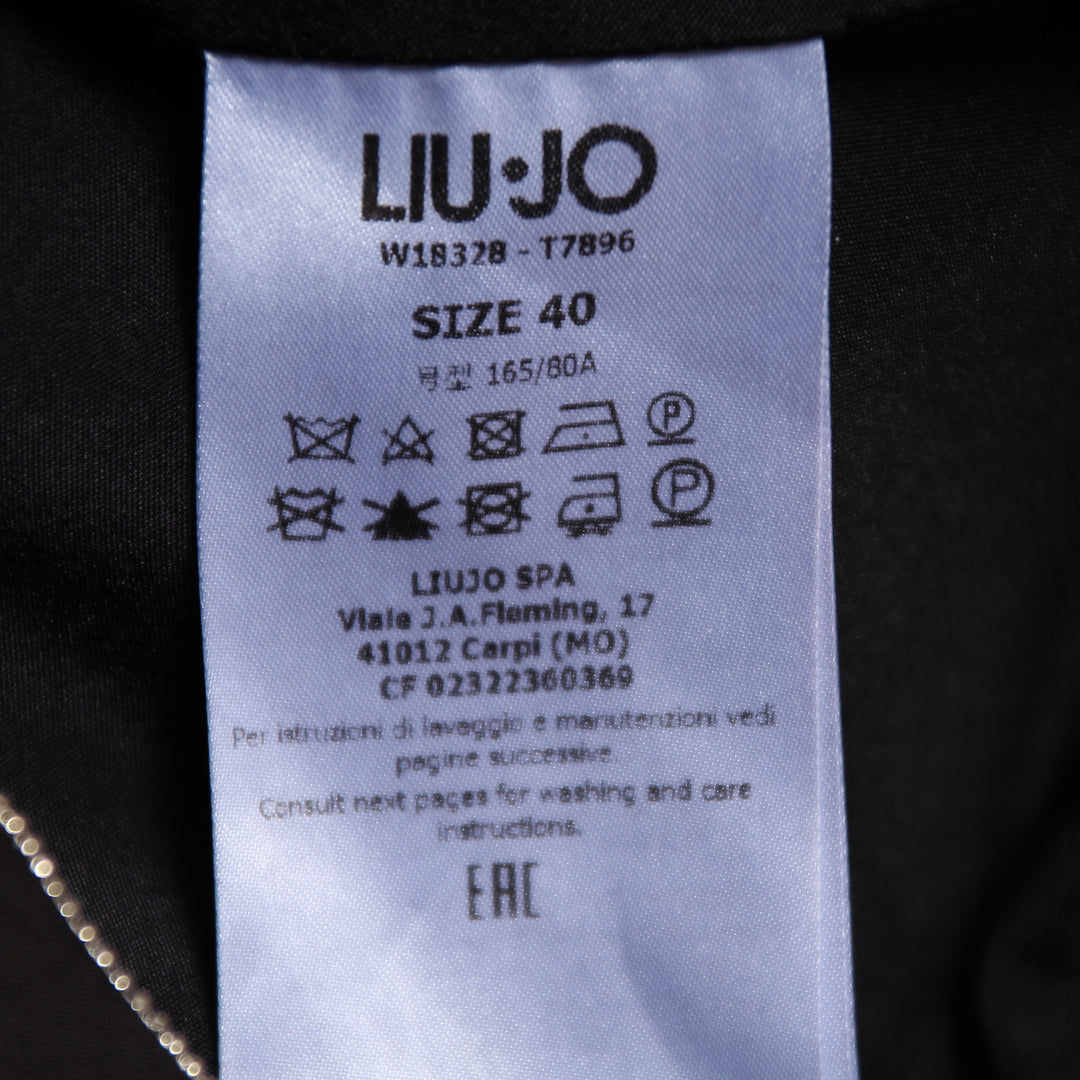 Liu Jo Tailleur con Pantalone Vintage Nero Taglia 40 Donna