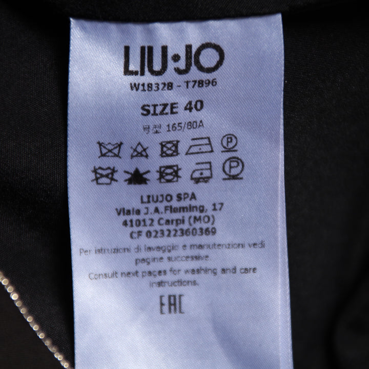 Liu Jo Tailleur con Pantalone Vintage Nero Taglia 40 Donna