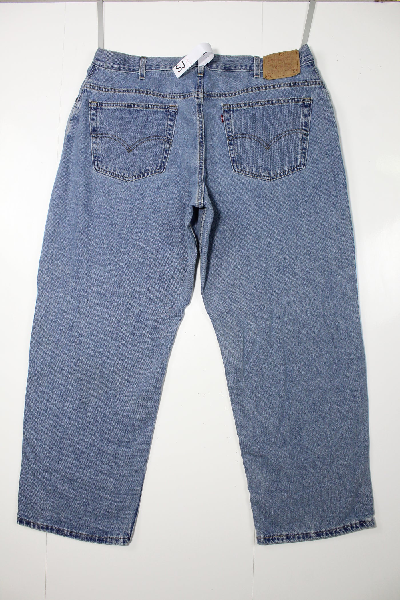 Levi's 577 stonepipe loose fit Made In USA Tg. M donna