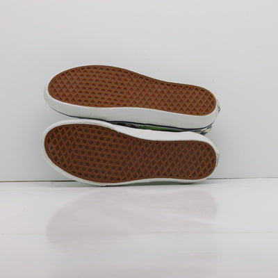 Vans Vandoren Era Basse Bianco Blu Verde a Quadri Eur 43 Uomo