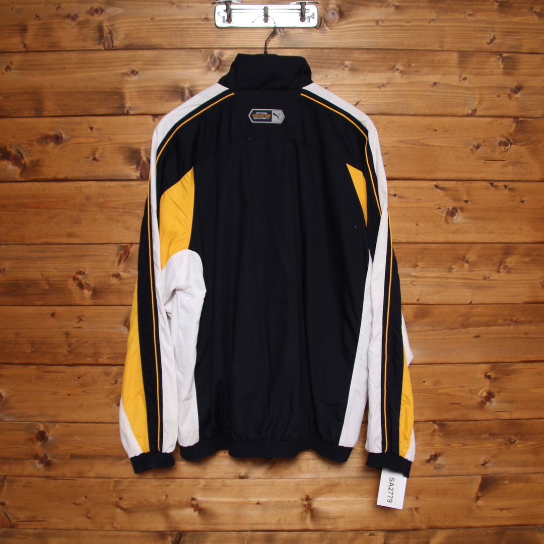 Puma Track Top Nero e Giallo Taglia XL Unisex