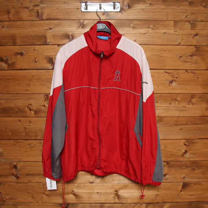 Reebok Giacca a Vento Rossa Taglia 2XL Uomo