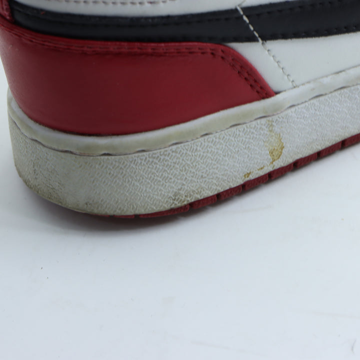 Jordan 1 Mid Chicago Black Toe Scarpa Nera e Rossa Eur 38 Donna