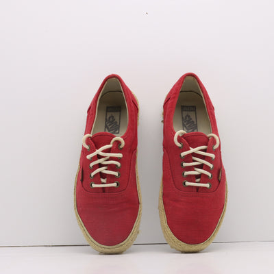 Vans Hemp Espadrillas Basse Rosso Eur 45 Uomo