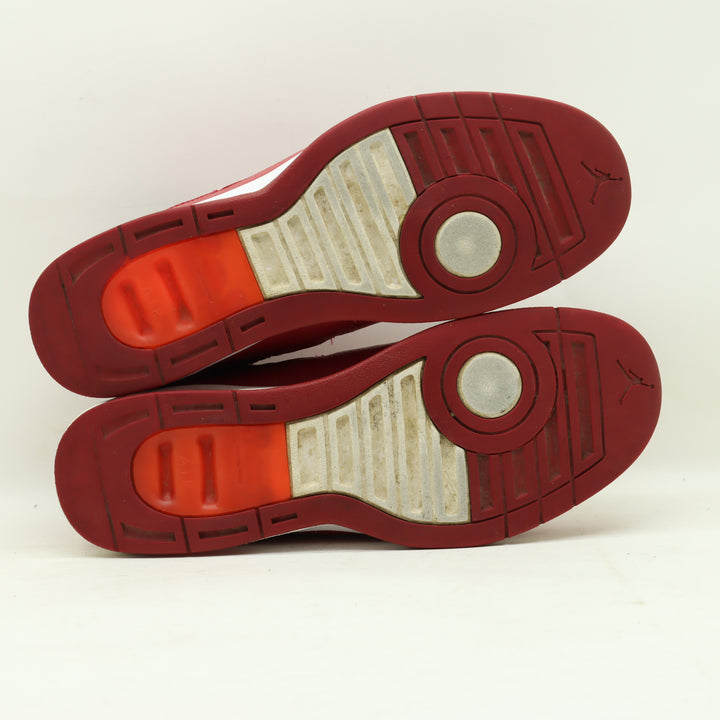 Scarpe Jordan Air Pelle Eur 46 Rosso Unisex