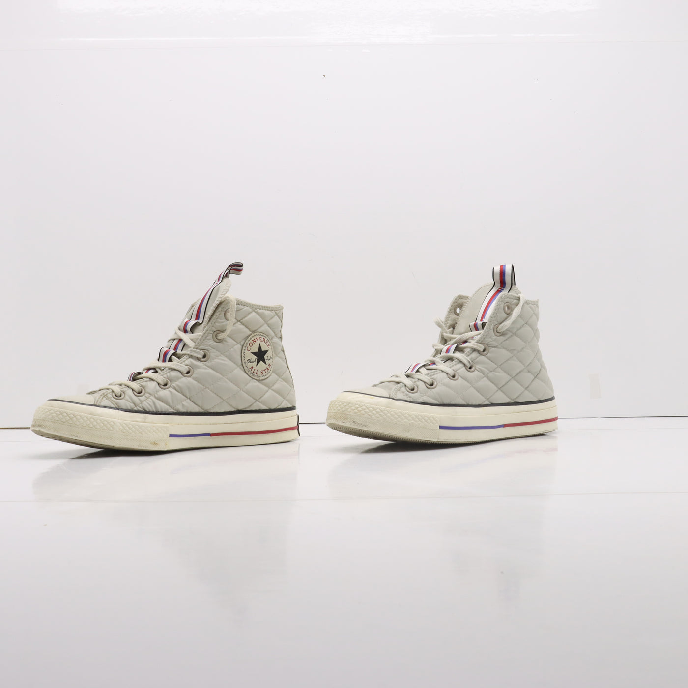 Converse All Star 70' Down Jachet Alte Grigio Trapuntato Eur 39 Unisex