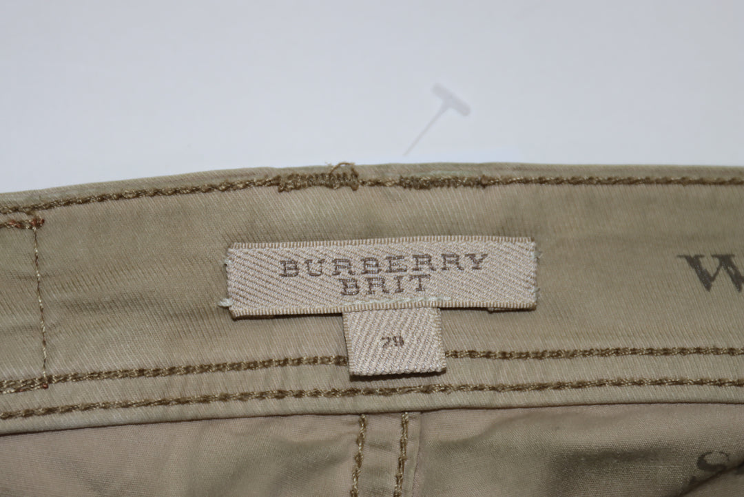 Burberry Brit Skinny Crop Jeans Beige W29 Donna