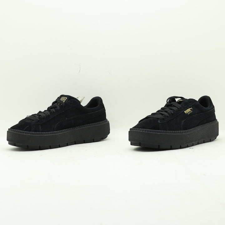 Puma Suede Platform Basse Total Black Eur 39 Donna