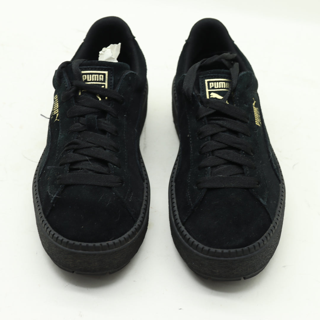 Puma Suede Platform Basse Total Black Eur 39 Donna