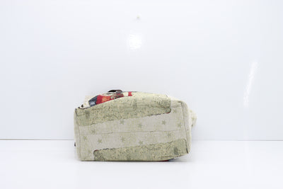Converse All Star Borsa Donna Usato Crema Vintage