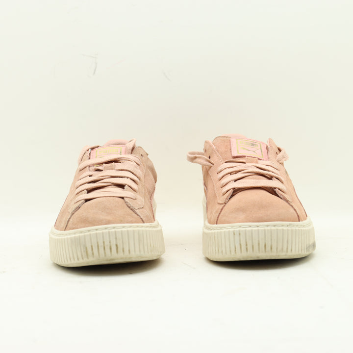 Puma Suede Platform Basse Rosa Eur 40 Donna