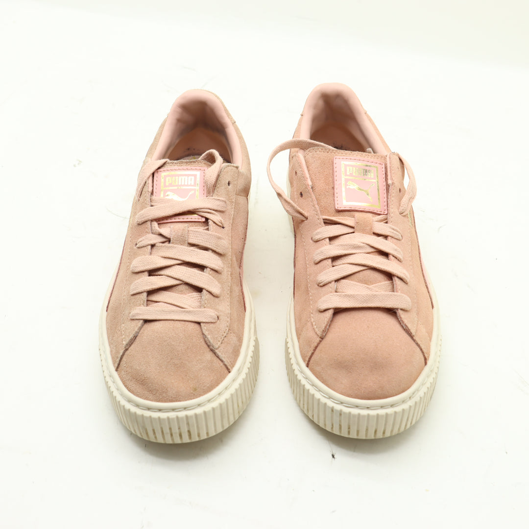 Puma Suede Platform Basse Rosa Eur 40 Donna