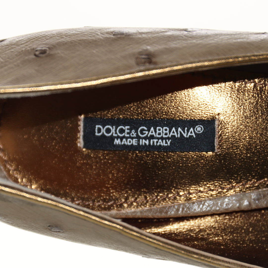 Dolce & Gabbana Decollete Beige Eur 40 Donna