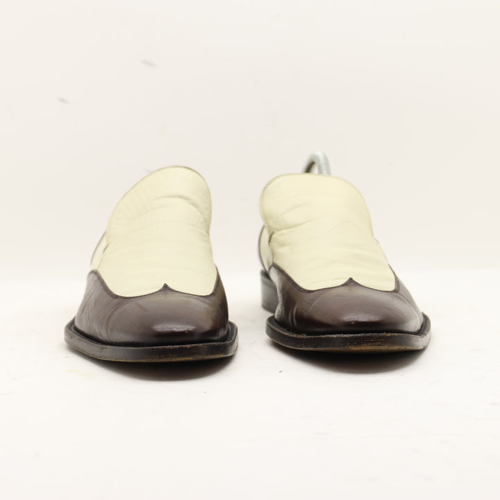 Gucci Mocassino Marrone e Beige Eur 42 Uomo