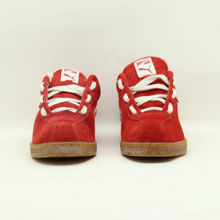 Scarpe Puma Suede Camoscio Eur 41 Rosso Unisex