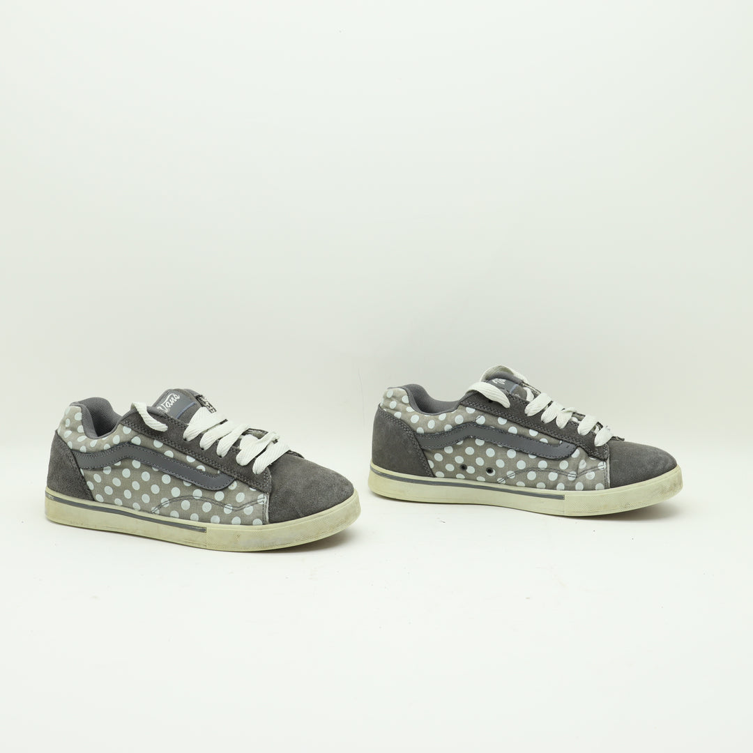 Vans Dustin Dollin Basse Grigie a Pois Eur 39 Donna