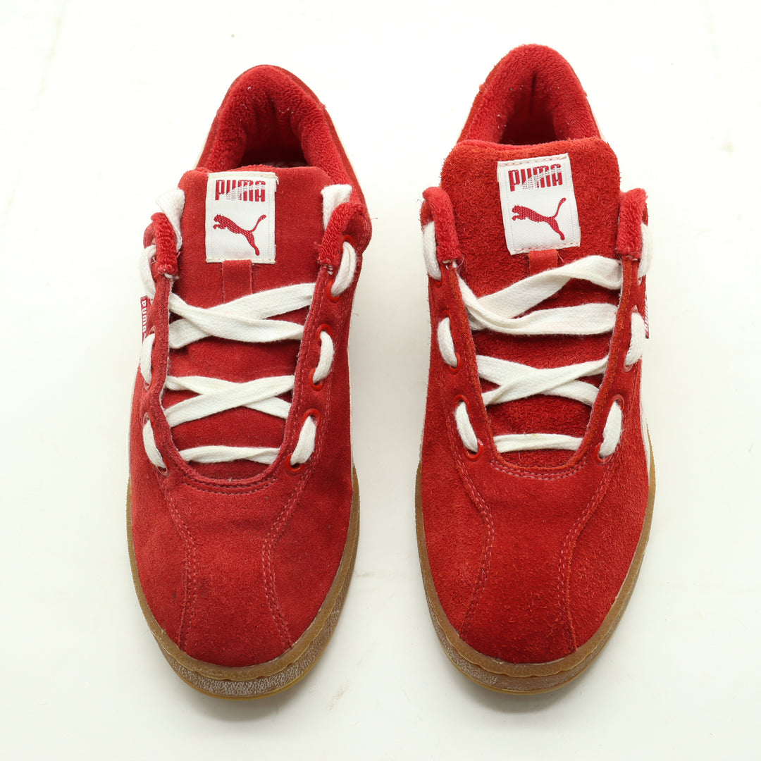 Scarpe Puma Suede Camoscio Eur 41 Rosso Unisex