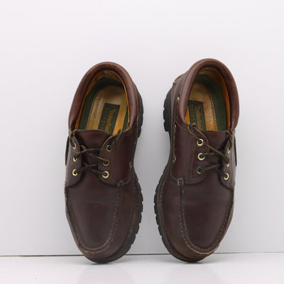 Timberland Cod.55020 Waterproof Goretex Mocassino da Barca Testa di Moro Eur 43.5 Uomo