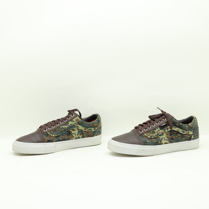 Carhartt Wip x Vans Syndicate Scarpa Bassa Marrone Camouflage Eur 42 Uomo