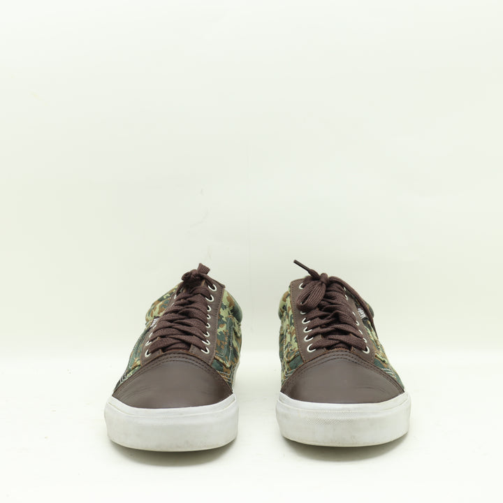 Carhartt Wip x Vans Syndicate Scarpa Bassa Marrone Camouflage Eur 42 Uomo