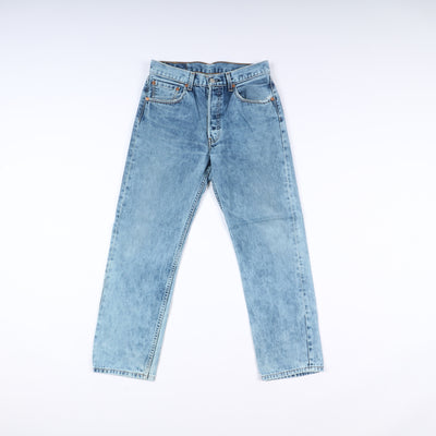 Levi's 501 Tie Dye Taglia W32 L36 Denim Unisex Vita Alta