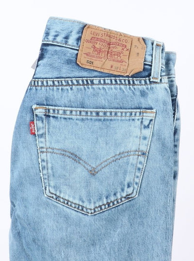 Levi's 501 Tie Dye Taglia W32 L36 Denim Unisex Vita Alta