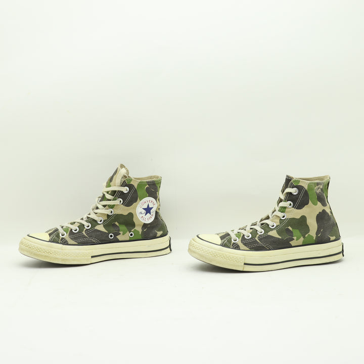 Converse Seventies Scarpe Alte Verde Camouflage Eur 39 Unisex