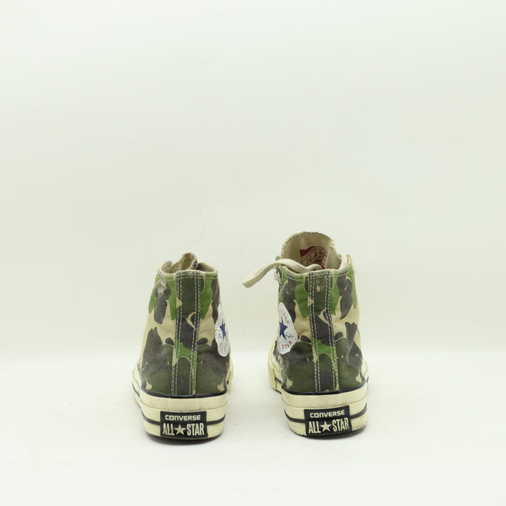 Converse Seventies Scarpe Alte Verde Camouflage Eur 39 Unisex