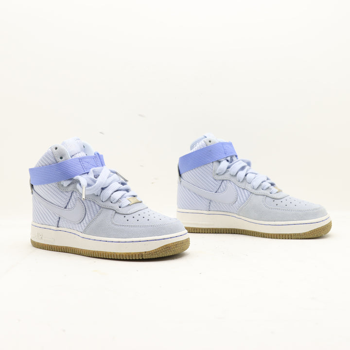 Nike Air Force 1 Hi Prm Scarpe Azzurre Eur 36 Donna