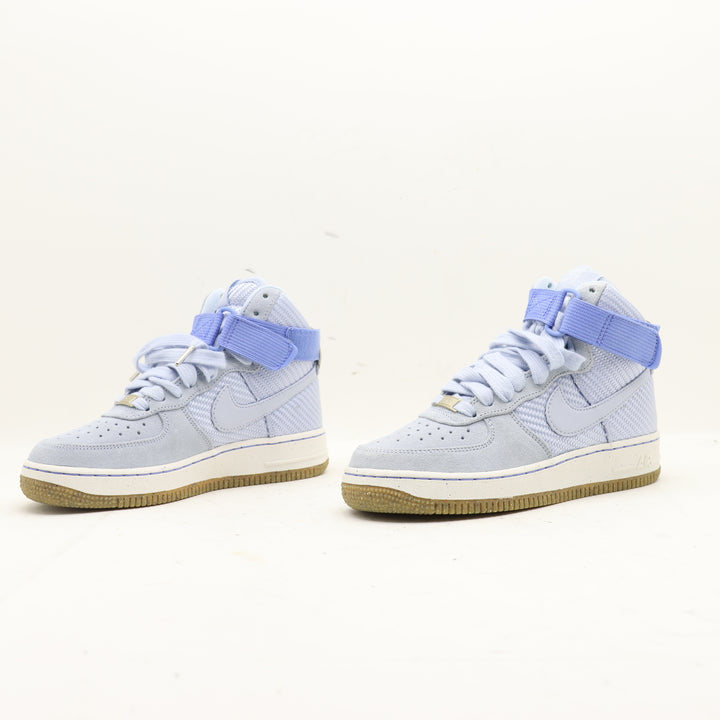 Nike Air Force 1 Hi Prm Scarpe Azzurre Eur 36 Donna