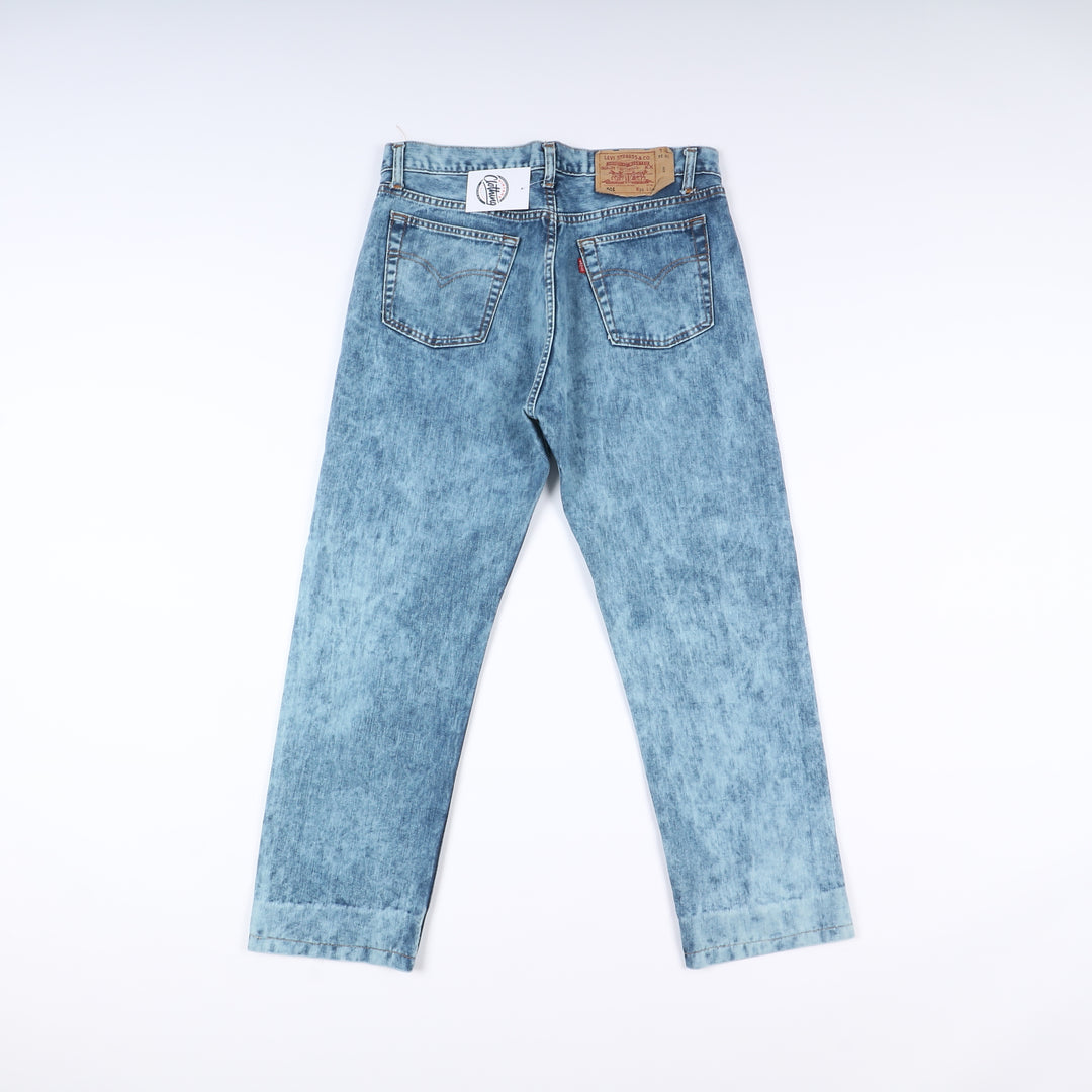 Levi's 501 Tie Dye Taglia W36 L34 Denim Unisex Vita Alta