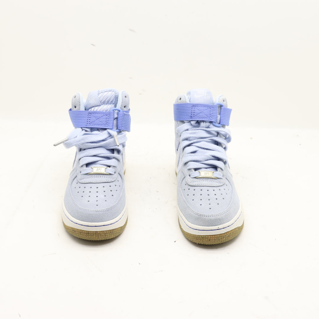 Nike Air Force 1 Hi Prm Scarpe Azzurre Eur 36 Donna