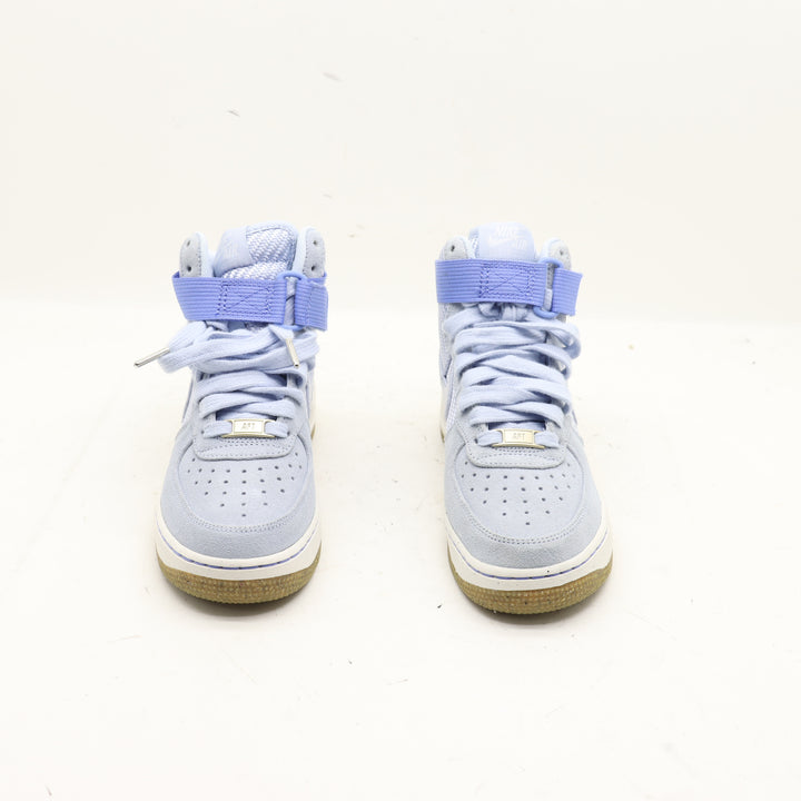 Nike Air Force 1 Hi Prm Scarpe Azzurre Eur 36 Donna