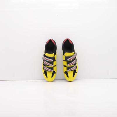 Gaerne Mtb Strappo Scarpe da Bicicletta Nere e Gialle Eur 39 Unisex