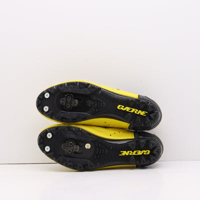 Gaerne Mtb Strappo Scarpe da Bicicletta Nere e Gialle Eur 39 Unisex