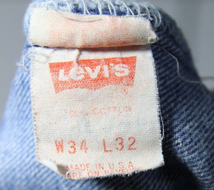 Levi's 501 Made In USA W34 L32 Jeans Vintage