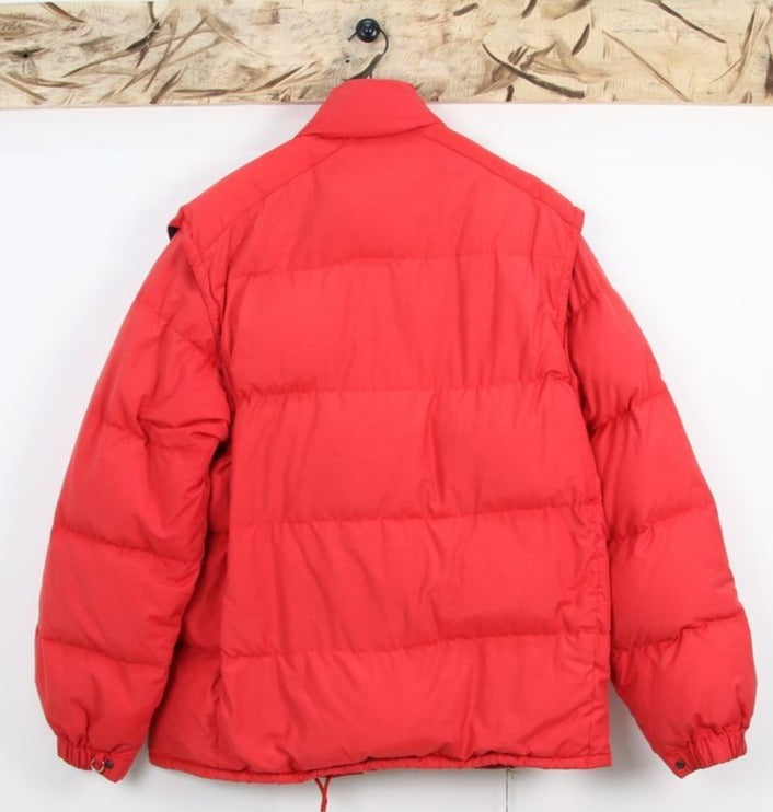 Moncler Grenoble Giacca Piumino Rosso Taglia 6 Unisex